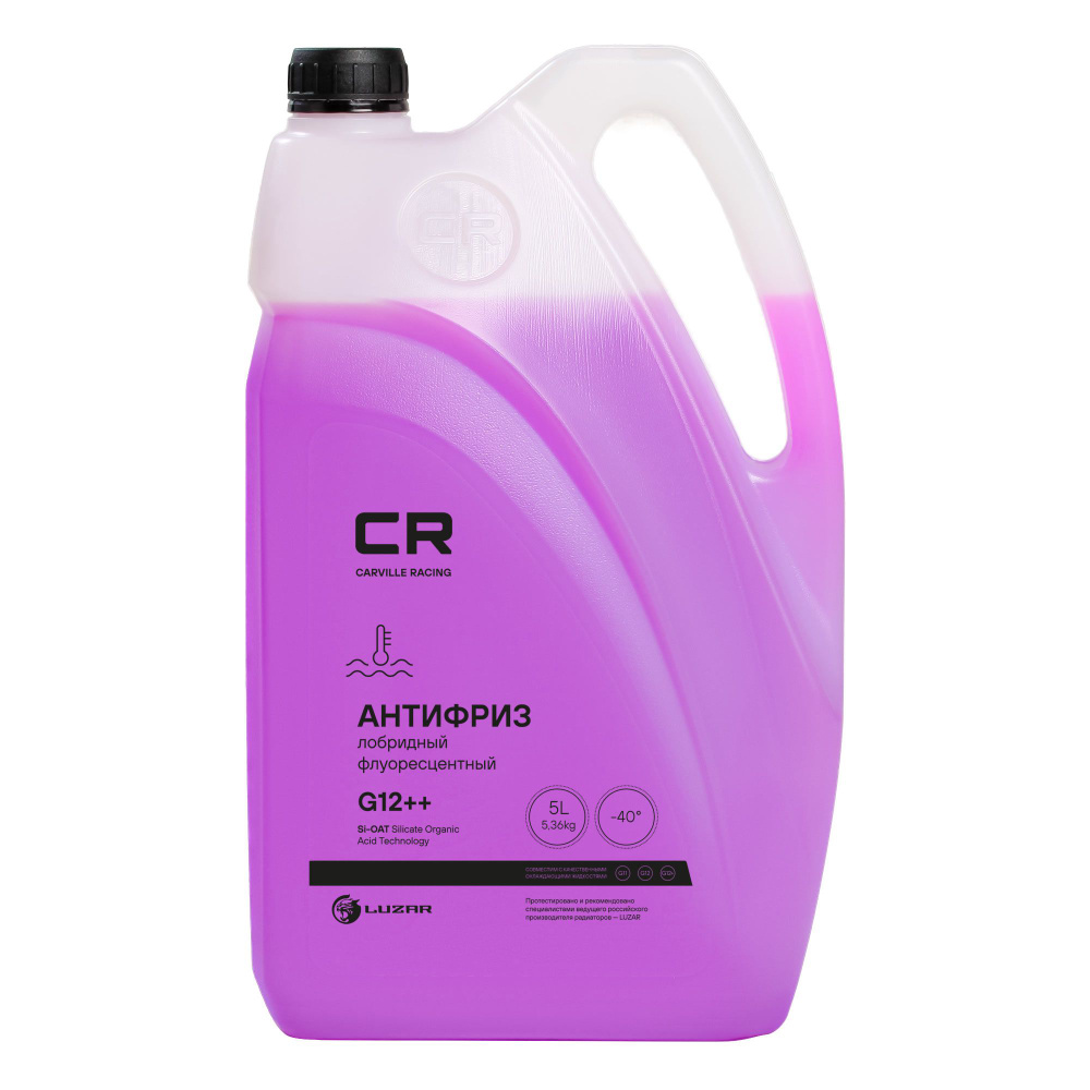 Антифриз CR фиолетовый лобридный флуор. G12++ 5,36 кг #1