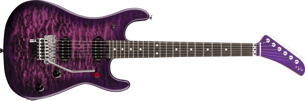 EVH Электрогитара 5150 Series Deluxe QM, Ebony Fingerboard, Purple Daze 6-струнная, корпус Липа 4/4  #1