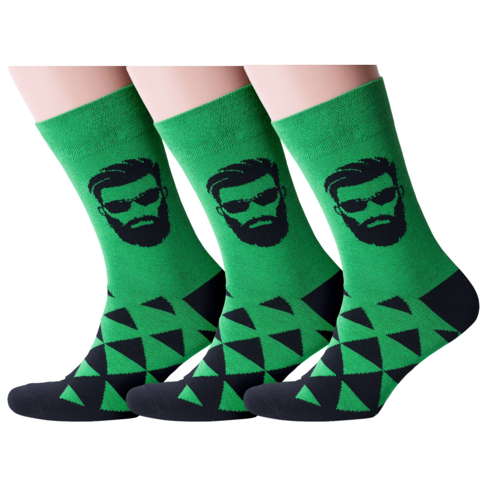 Комплект носков MoscowSocksClub, 3 пары #1