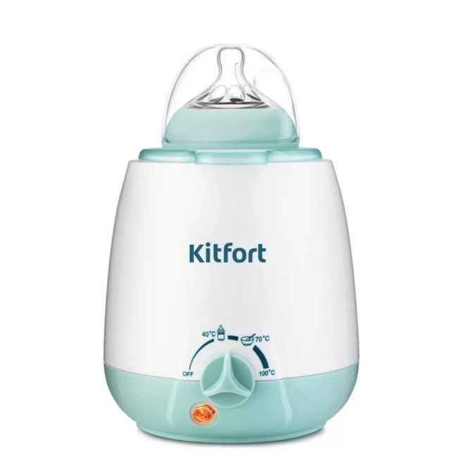 Подогреватель для бутылочки Kitfort KT-2301 мощность 100 Вт, стерилизация, поддержание температуры, индикатор #1