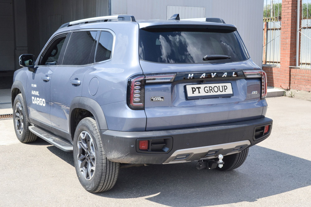 Фаркоп под квадрат HAVAL Dargo 2022- (без электрики) ПТ Групп (HVR-22-991122.00)  #1