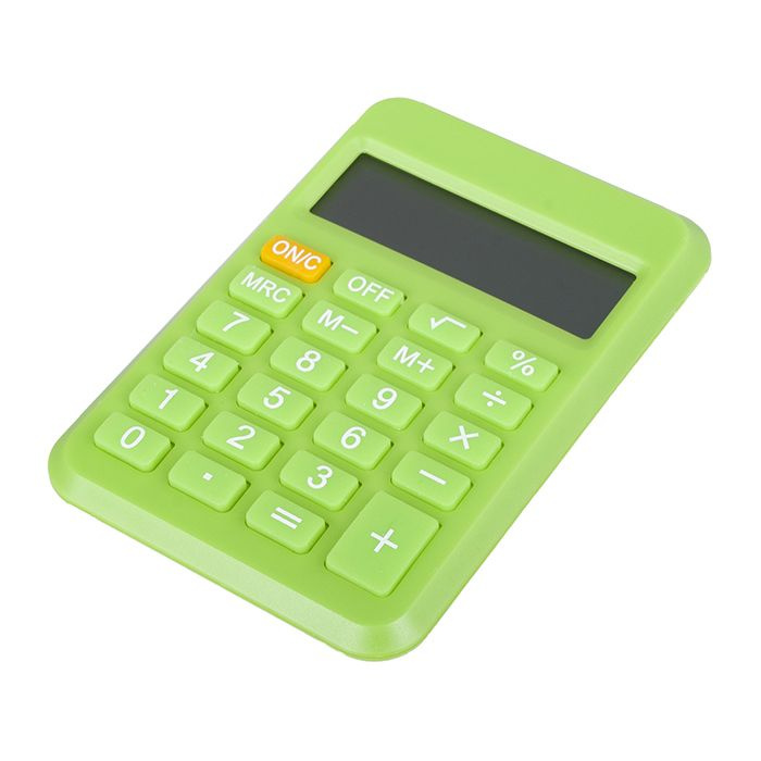 Калькулятор карманный KS-100, салатовый корпус #1