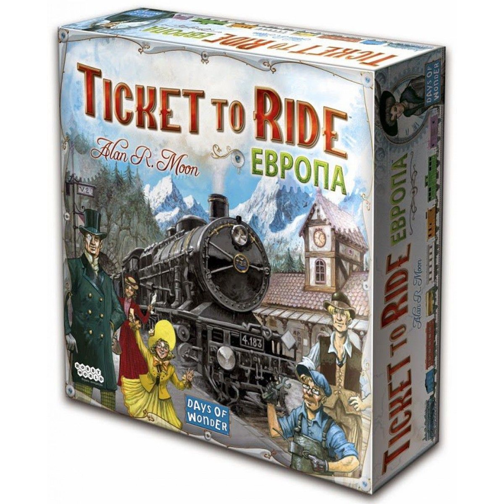 Настольная игра Ticket to Ride: Европа #1