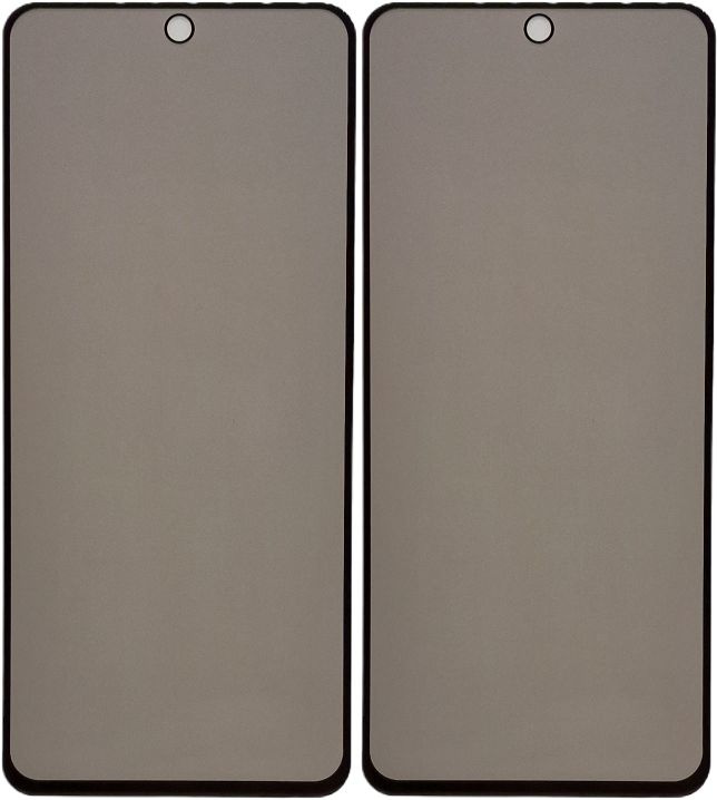 Защитное стекло АНТИШПИОН (2 шт.) для телефона Poco X3 / X3 Pro, X4 Pro X5 Poco F3, Xiaomi Redmi Note #1