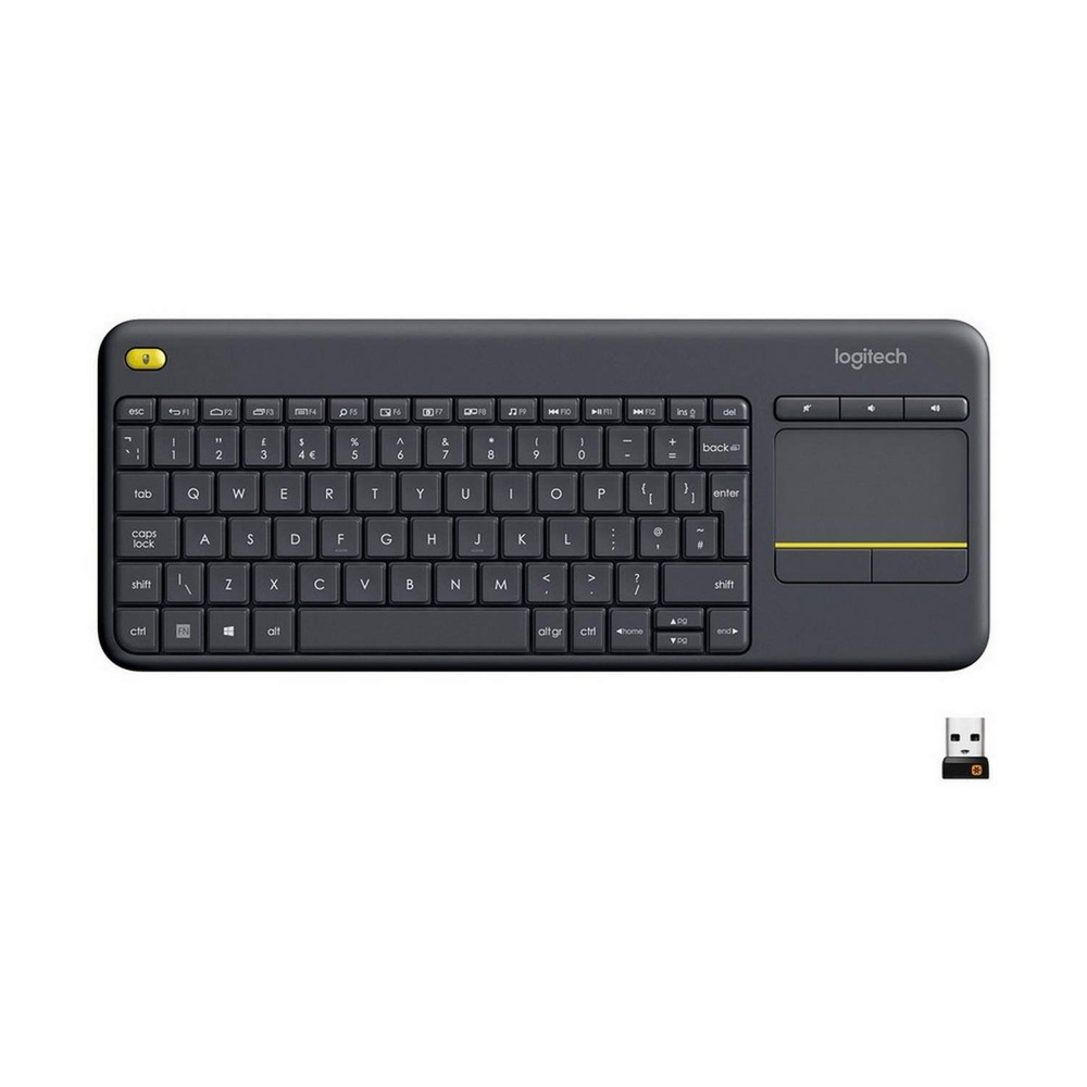 Беспроводная клавиатура Logitech G K400 Touch Plus TV, английская раскладка  #1