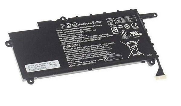 Аккумулятор (батарея) для ноутбука HP PAVILION X360 11-N010DX (PL02XL) ORIG 7.6V 29Wh  #1