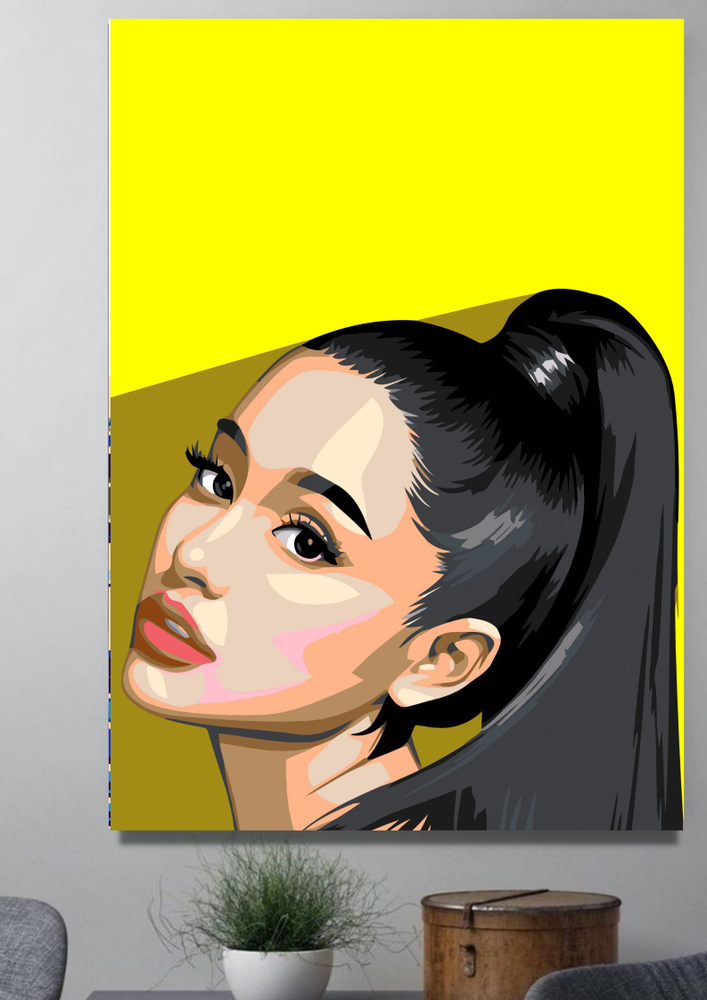Картина по номерам LAVA "Ариана Гранде/Ariana Grande/ Селеба" на холсте на подрамнике 40х50  #1