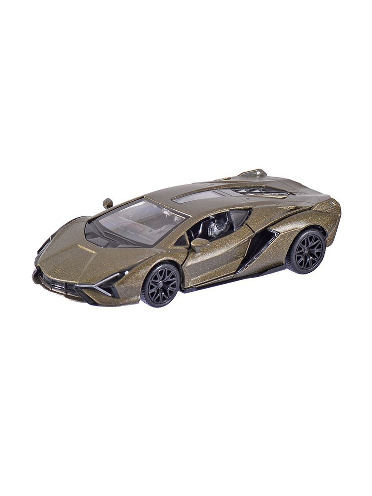 Игрушка коллекционная машинка металлическая Lamborghini Sian FKP 37, инерционная масштабная модель Ламборгини #1