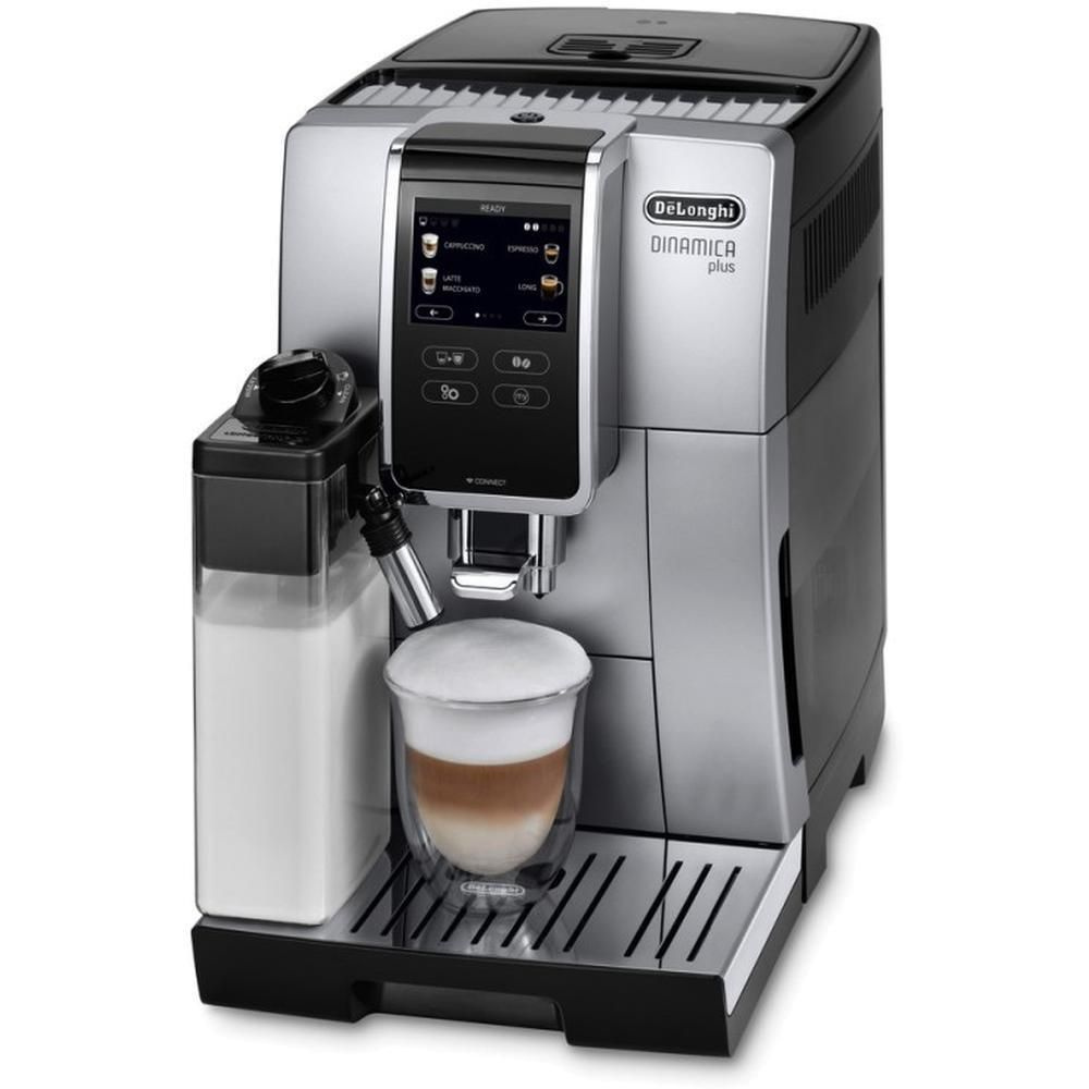 Автоматическая кофемашина DeLonghi Dinamica Plus ECAM 370.70.SB, серый, черный  #1