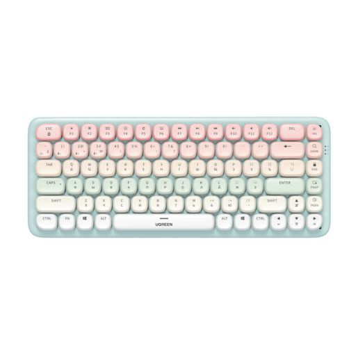 Клавиатура механическая UGREEN KU101 (15227) FUN + Mechanical Keyboard USB-C & Bluetooth. Цвет: розовыйКлавиатура #1