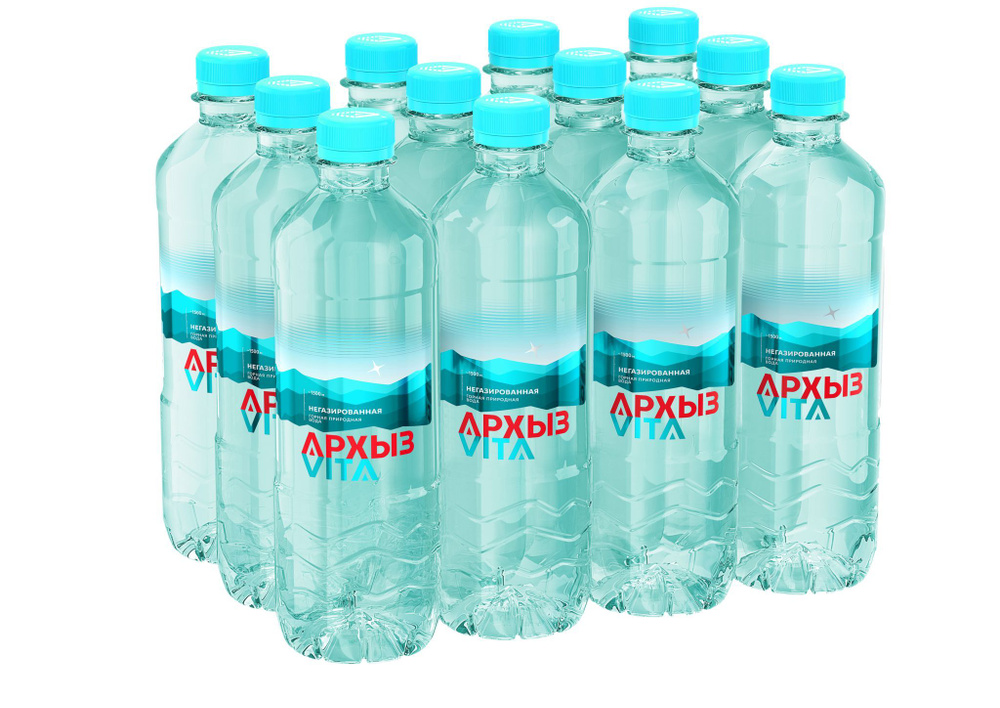 Вода горная природная питьевая для детского питания Архыз Vita негазированная 0,33 л x 12 шт.  #1