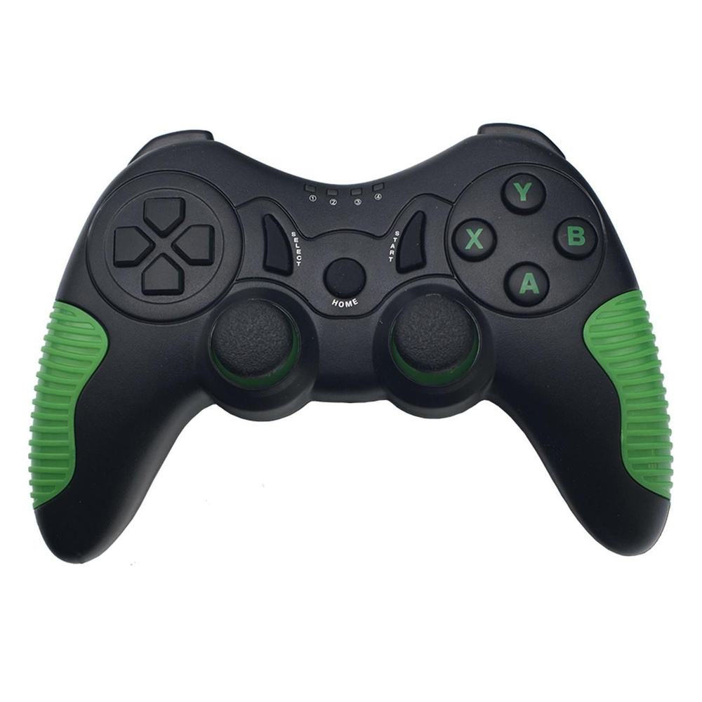 Ritmix Геймпад GP-032BTH Black Green, Bluetooth, Проводной, черный, зеленый  #1