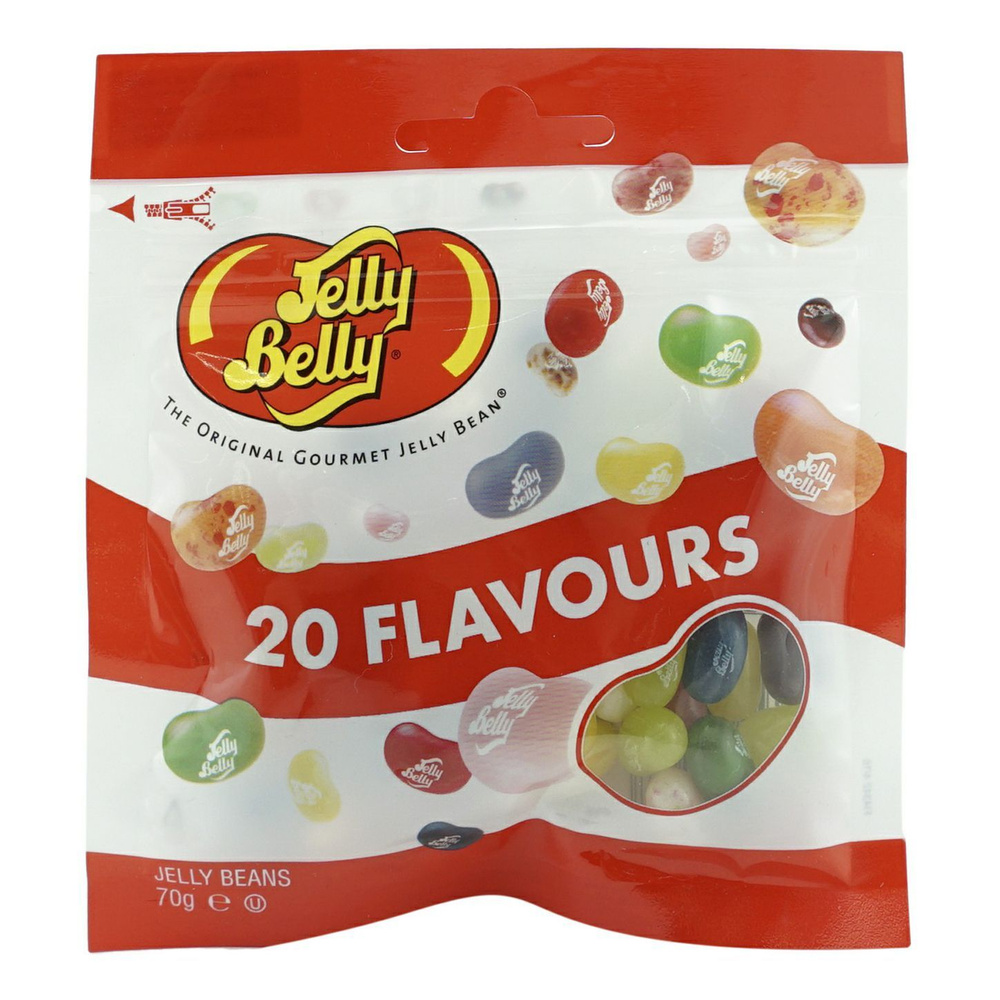 Жевательные драже Jelly Belly 20 вкусов ассорти 70 г #1