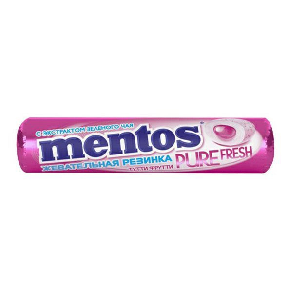 Жевательная резинка Mentos Pure Fresh тутти фрутти 23,3 г #1