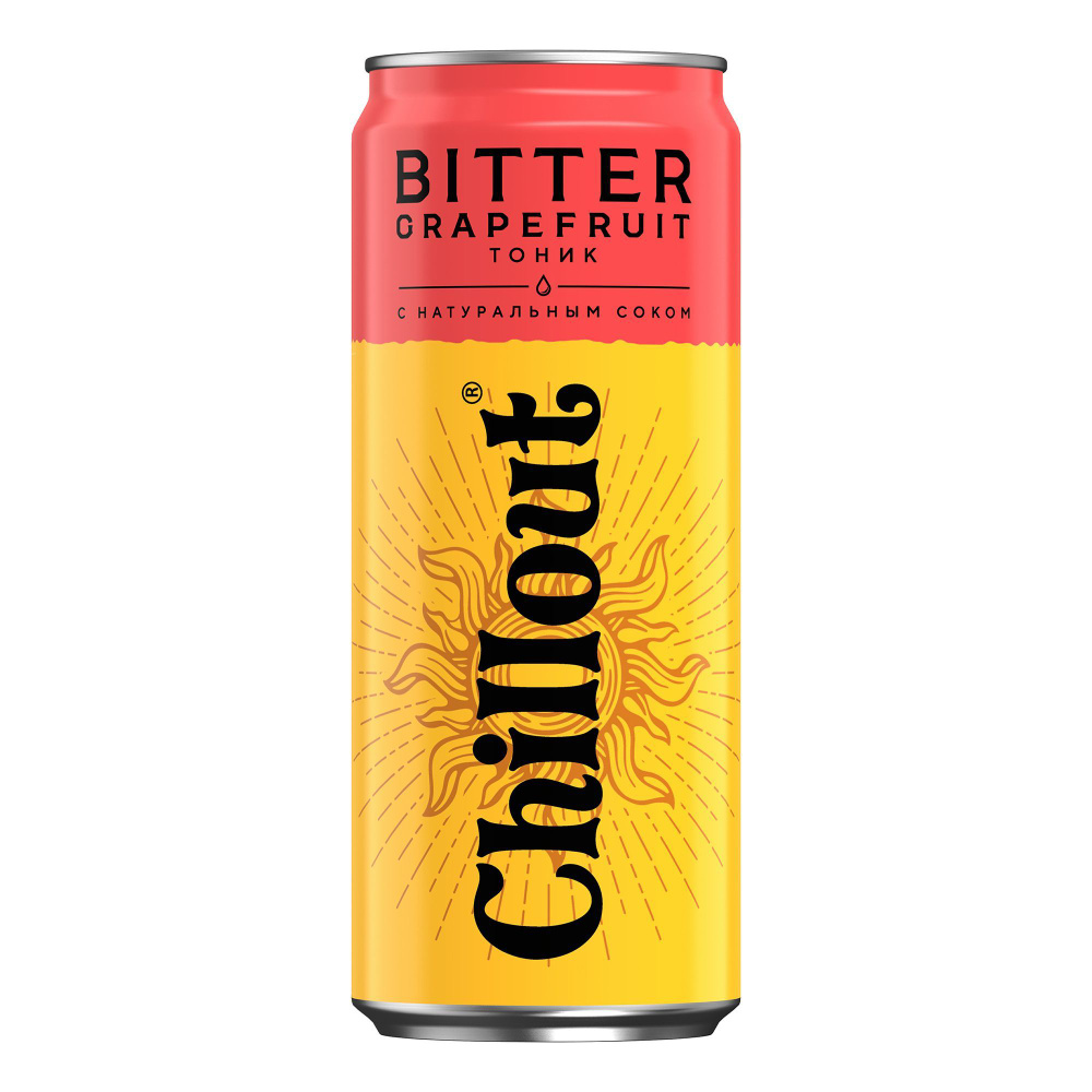 Газированный напиток Chillout Bitter Grapefruit 0,33 л #1