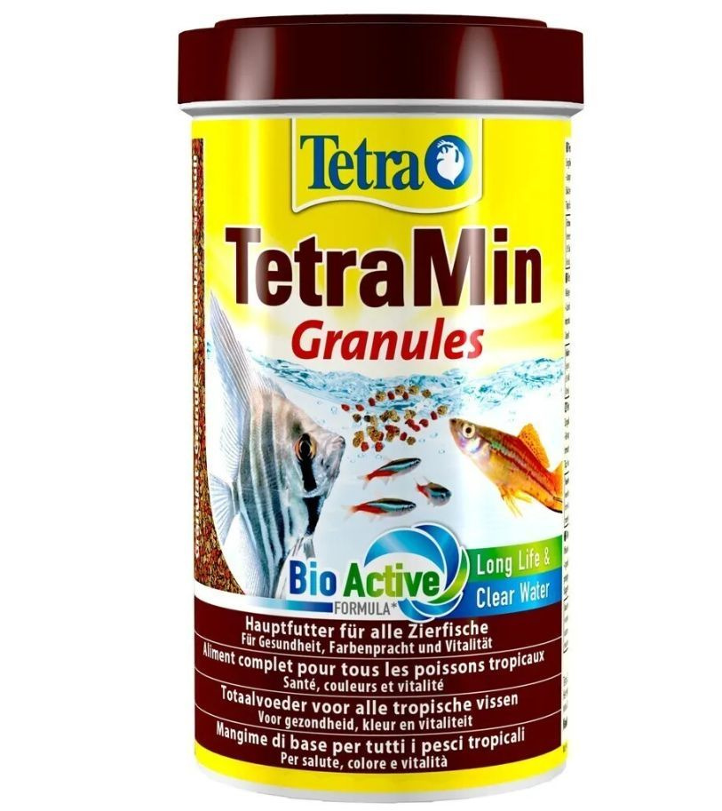 TetraMin Granules корм для всех видов рыб в гранулах 500 мл #1