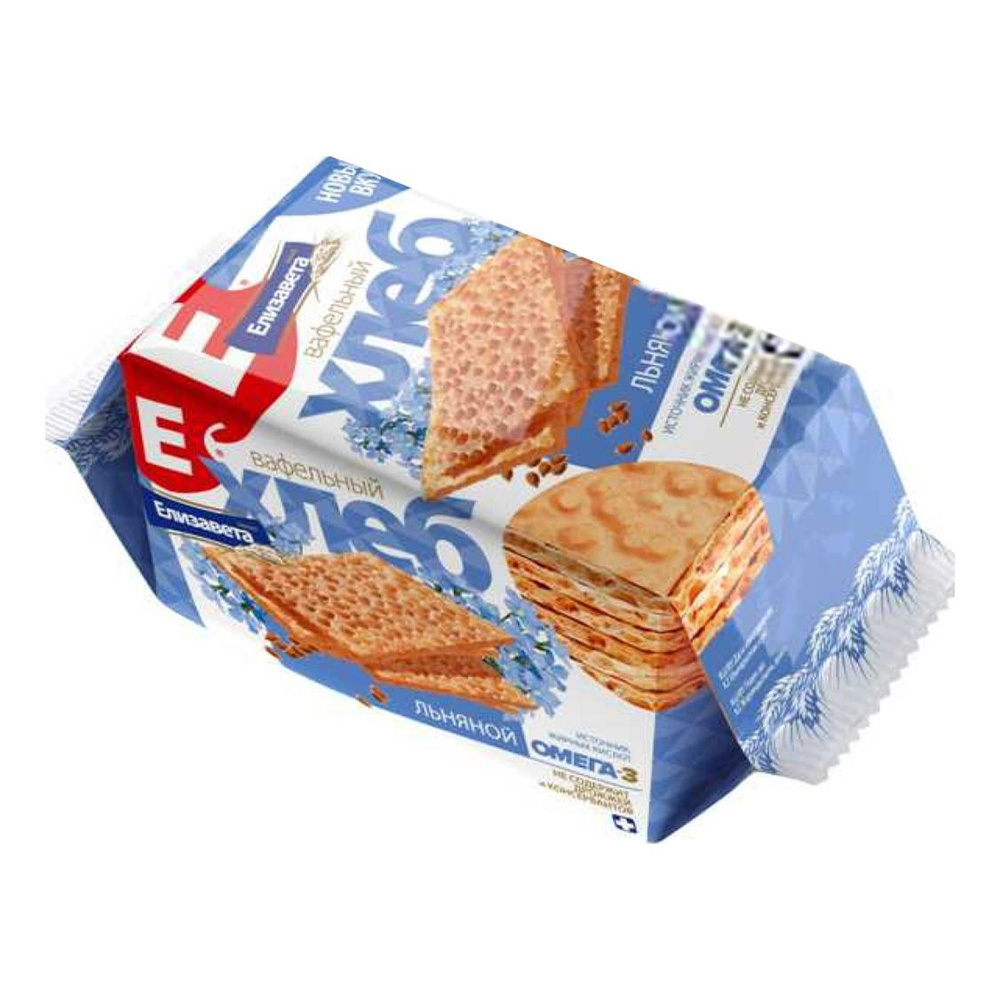Хлебцы льняные Елизавета, комплект: 7 упаковок по 55 г #1