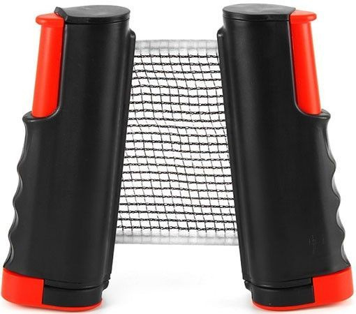 Сетка для настольного тенниса SILAPRO портативная, 19х175см, пластик, нейлон, цвет черный  #1