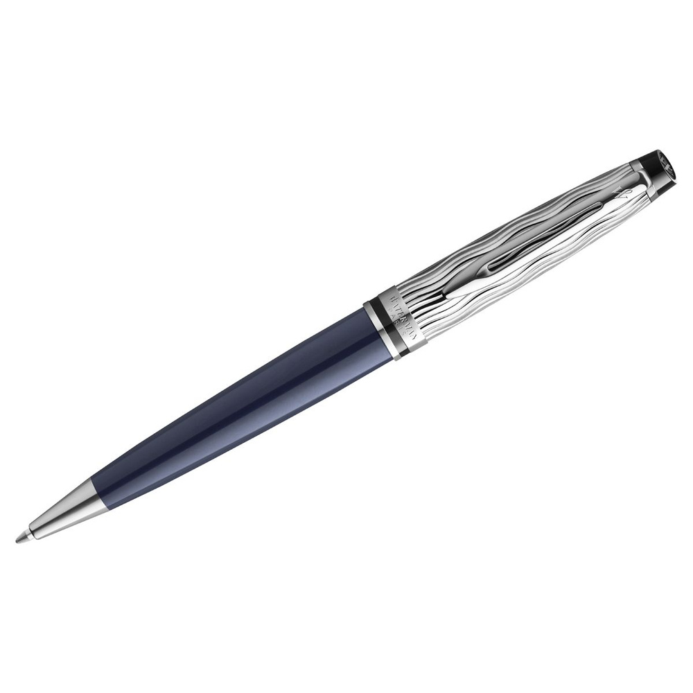 Ручка шариковая Waterman "Expert SE Deluxe Blue CT" синяя, 1,0мм, подарочная упаковка  #1