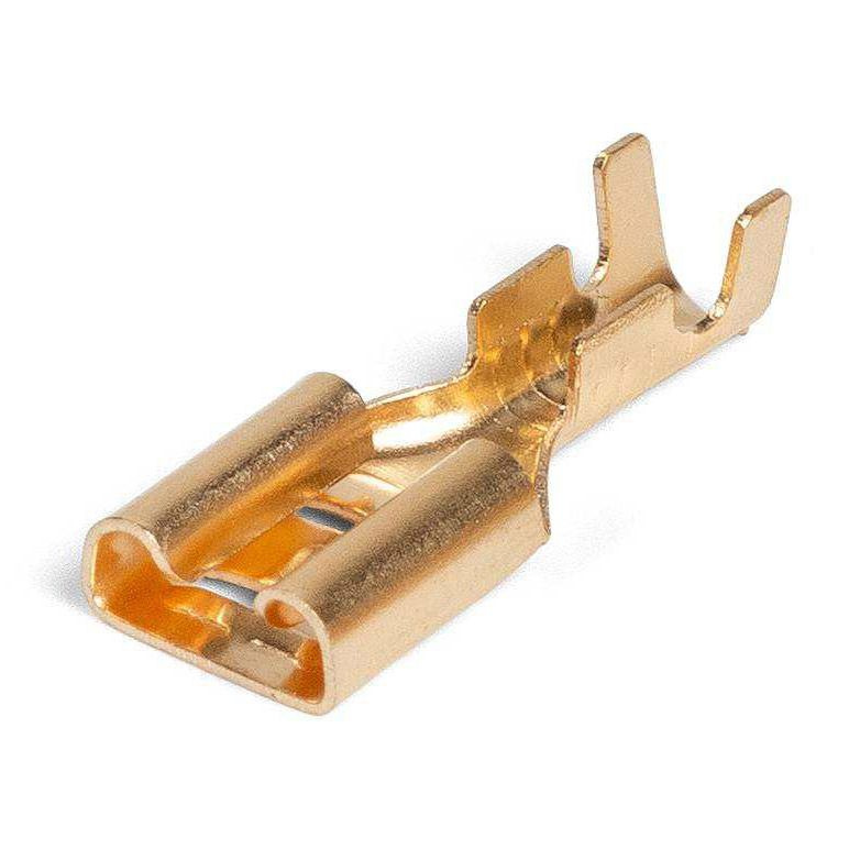 Разъем плоский под двойной обжим, неизолированный (мама) РП-М 1.5-(4.8 ...