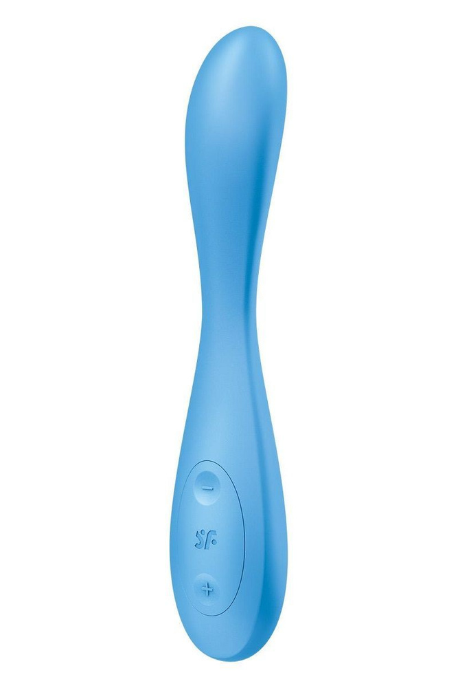 Satisfyer Вибратор, цвет: голубой, 19 см #1