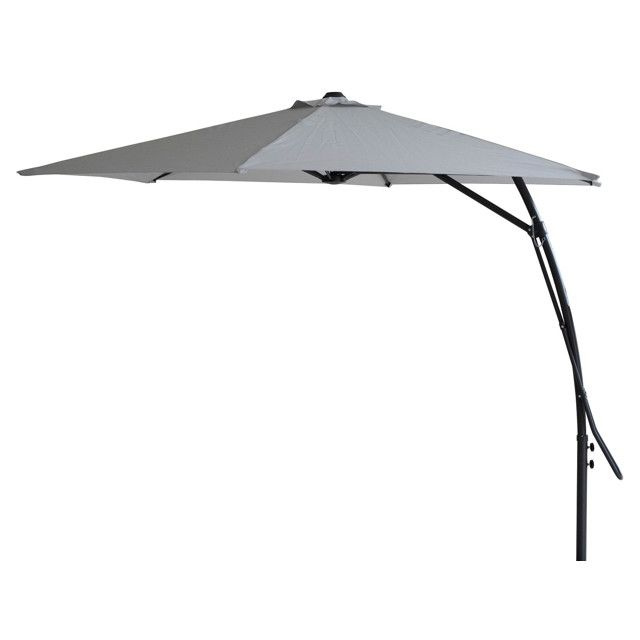 зонт от солнца d300см h2,45м полиэстер серый #1