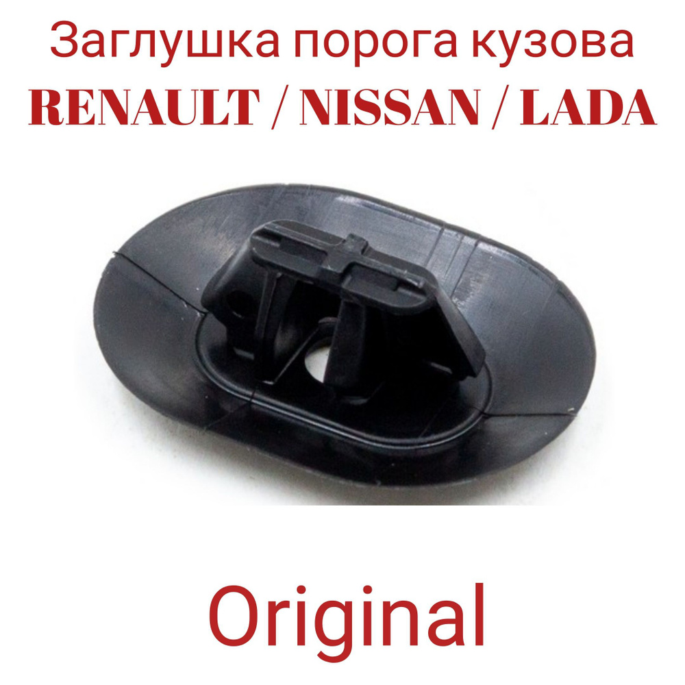 Заглушка порога кузова RENAULT / NISSAN / LADA 7703074626 1 шт. #1