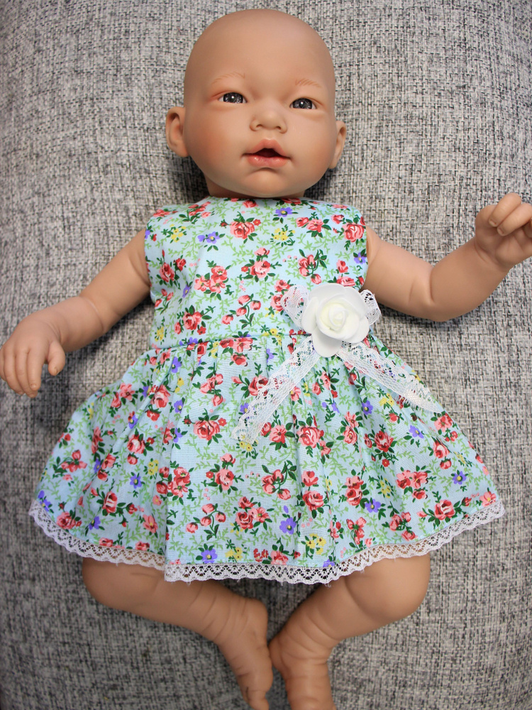 Одежда для кукол Кукляшка Платье для пупса Беби Бон (Baby Born) 43 см.  #1