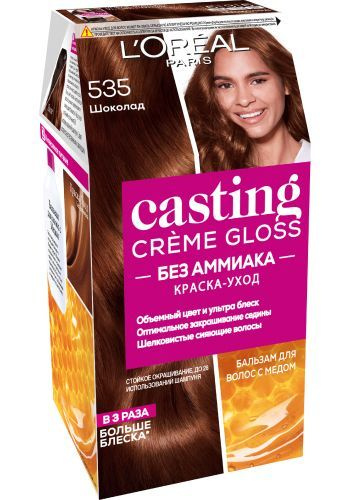 L'Oreal Paris Краска для волос Casting Creme Gloss, 535 Шоколад, Лореаль #1