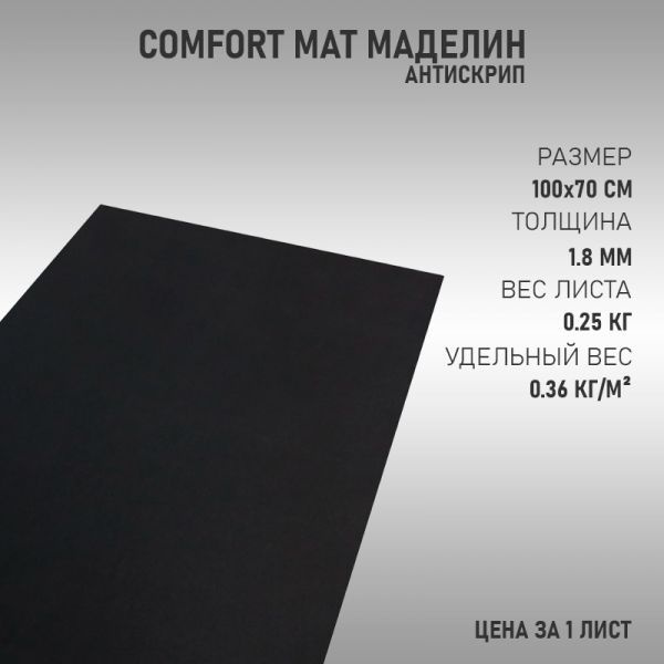 Шумоизоляция Comfort Маделин (100x75см 1.5мм) 1лист #1