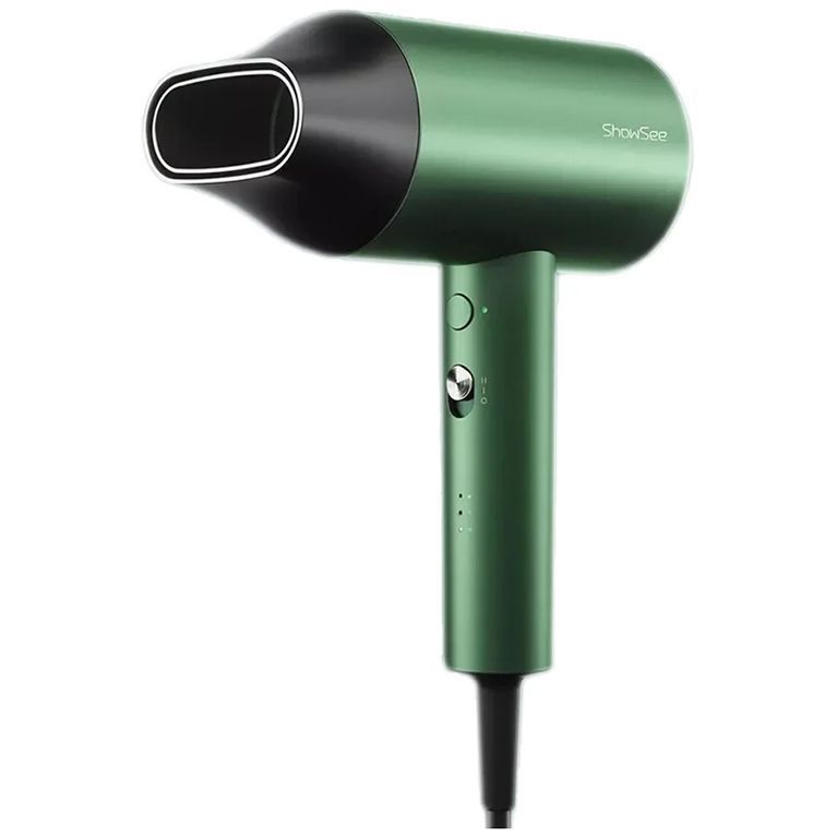 Фен для волос с ионизацией Xiaomi ShowSee Hair Dryer A5 Зеленый (РУССКАЯ ВЕРСИЯ) Режим холодный воздух, #1