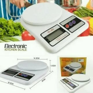 Электронные кухонные весы Кухонные весы электронные SF-400 / Весы кухонные / Аксессуары для кухни/, белый #1
