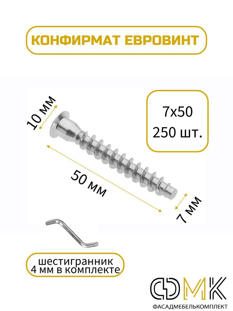 Евровинт 7х50 #1