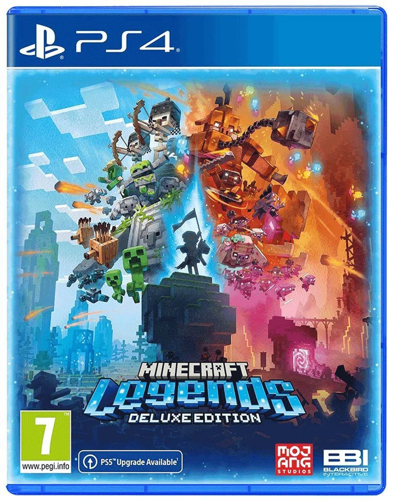 Видеоигра Minecraft Legend - Deluxe Edition (PlayStation 4, Русская версия) #1