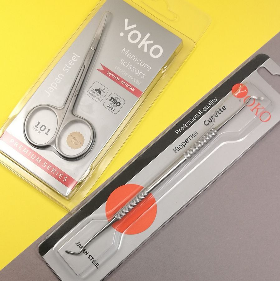 Ножницы Yoko SN-101 (Y SN 101) + в подарок кюретка Yoko SI-020 #1