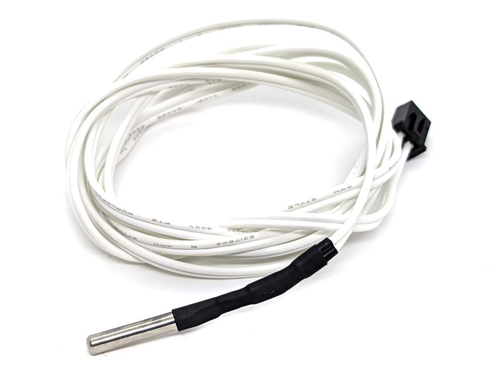 Термистор в гильзе NTC 100K 3950 с кабелем для 3D принтера - купить с ...