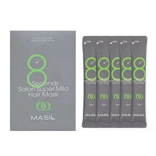 Восстанавливающая маска для ослабленных волос Masil 8 Seconds Salon Super Mild Hair Mask Stick Pouch #1