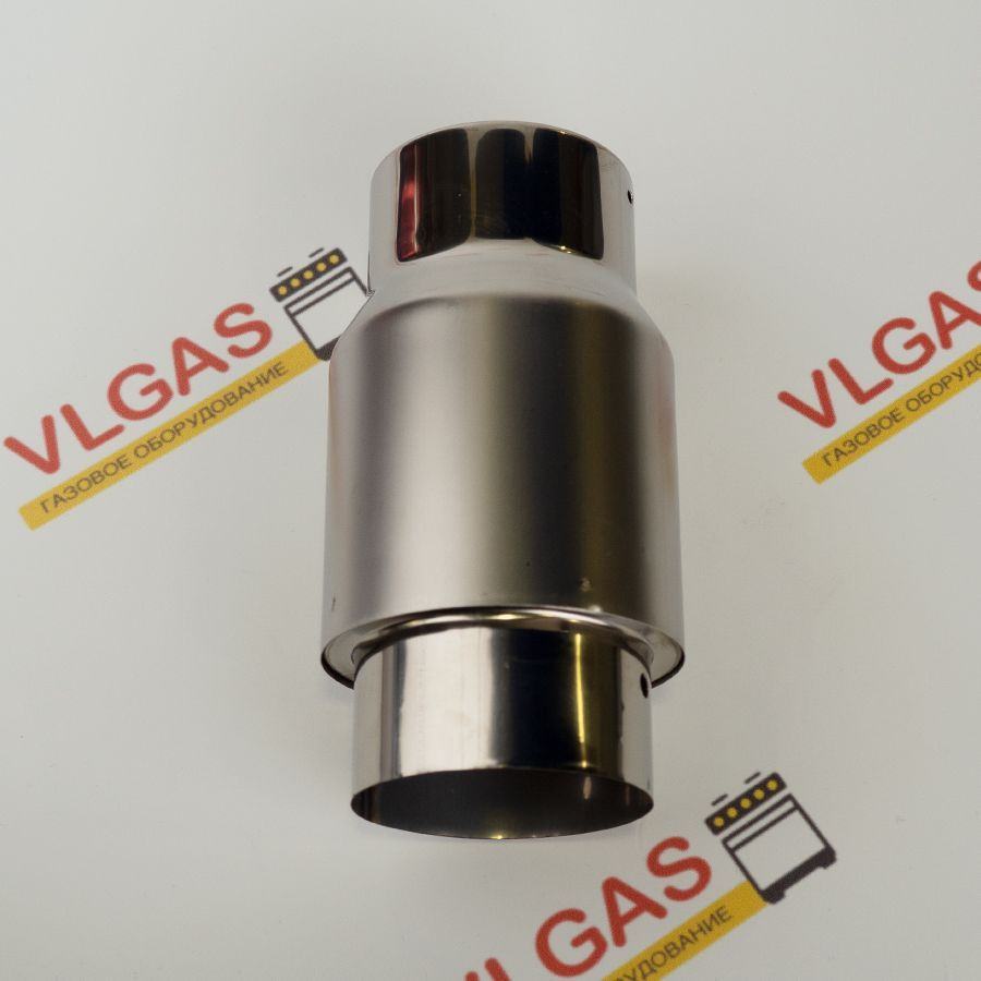 Обратный клапан для дымохода газовой колонки с принудительной вытяжкой (турбо , с вентилятором)  #1
