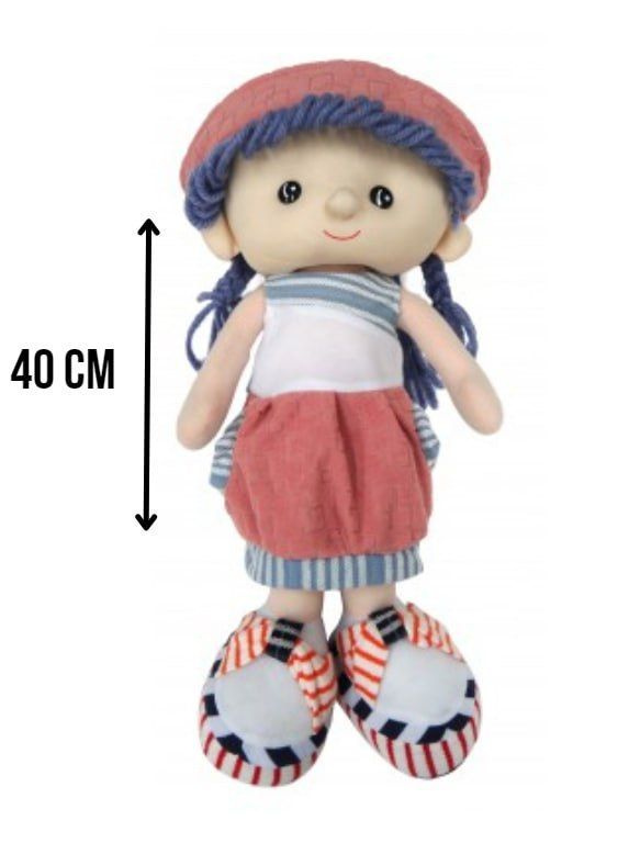 Мягкая кукла большая текстильная "Ксюша" #1