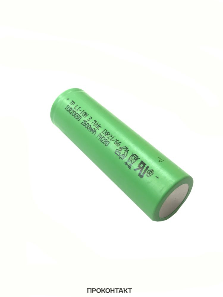 Аккумулятор литий-ионный 20650 3.7V 2600mAh 40A (20x65мм) (факт. 2700-2800мАh)  #1