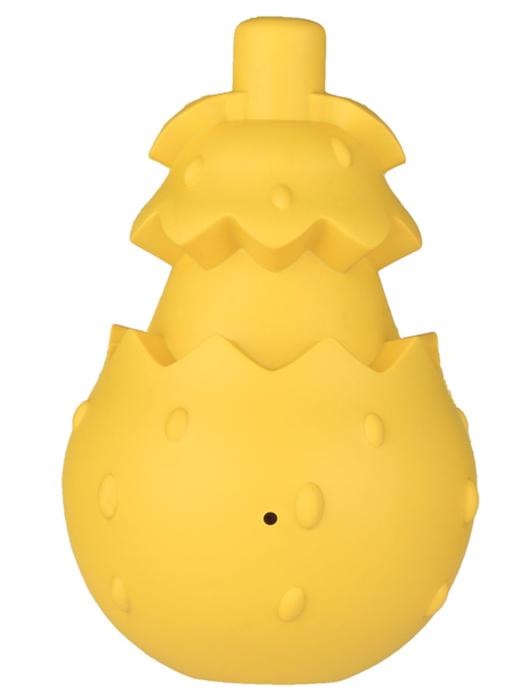Mr.Kranch игрушка для лакомств с ароматом сливок Желтая #1