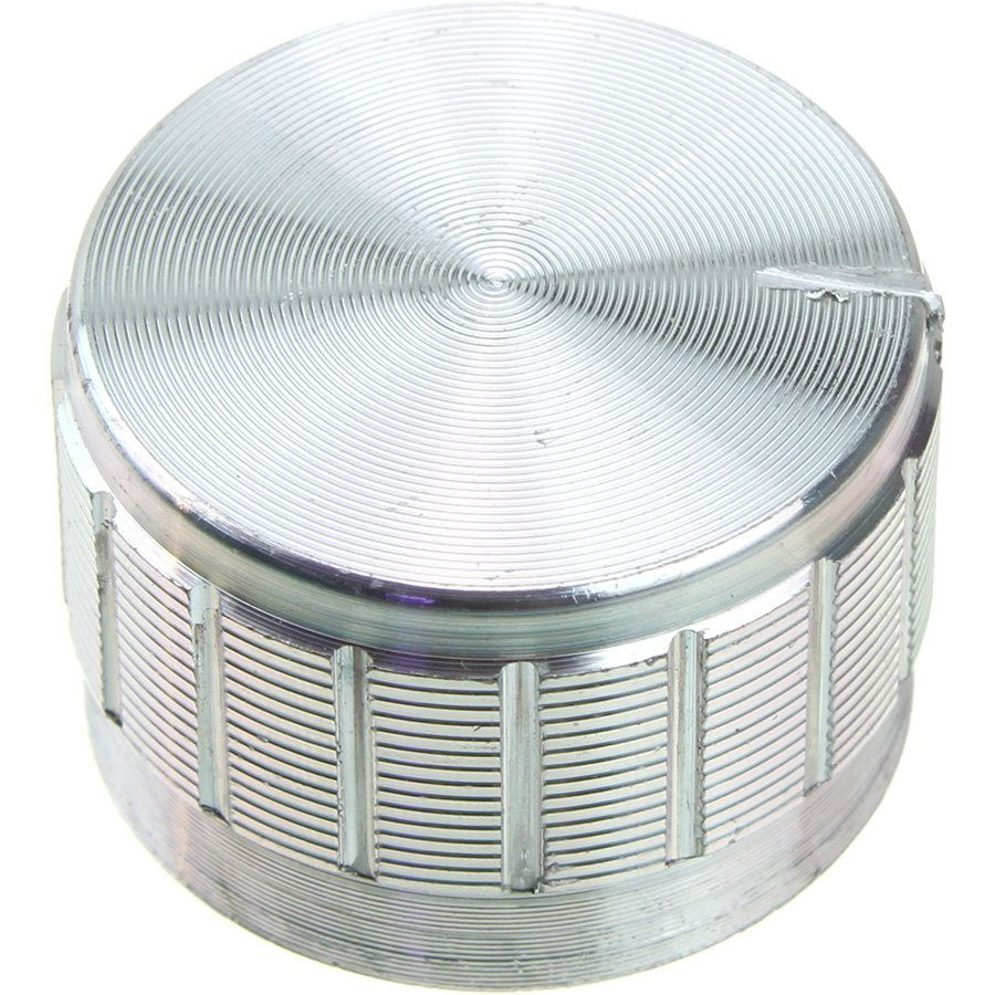 Ручка для переменного резистора на вал 6мм D26х17мм, silver - купить с ...