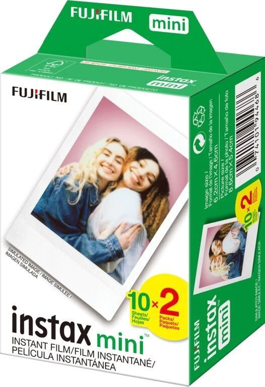 Картридж для фотоаппарата Fujifilm Colorfilm Instax Mini Glossy 20 снимков  #1