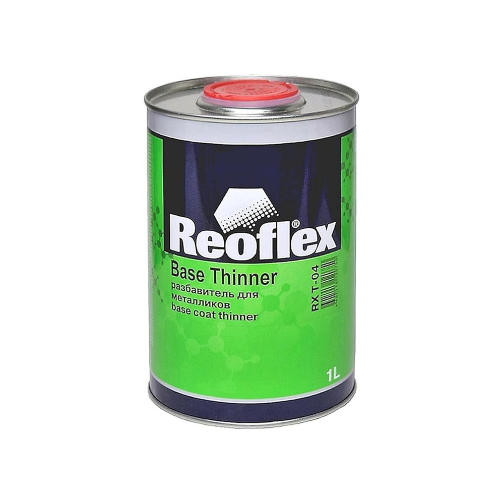 Разбавитель для базовых эмалей (металликов) Reoflex RX T-04 Base Thinner стандартный 1 л.  #1