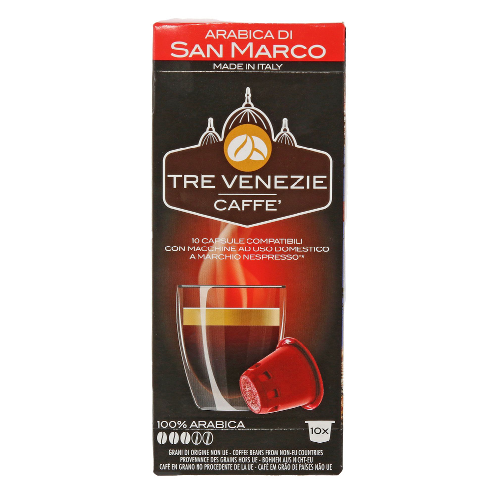 Кофе в капсулах Tre Venezie Caffe San Marco, 10 шт #1