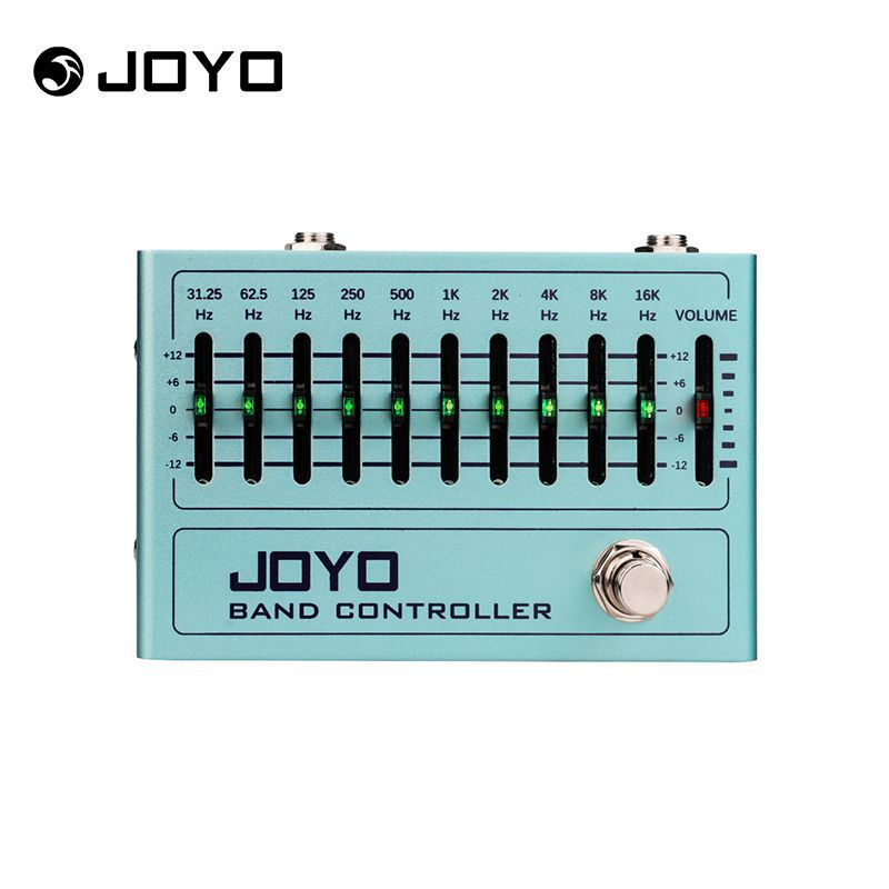 JOYO R-12 BAND CONTROLLER Эквалайзер Эффект педали электрогитары 10-полосные педали эквалайзера True #1