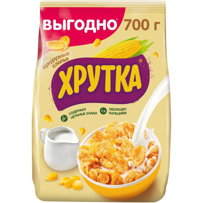 Хлопья Nestle Хрутка кукурузные, 700г #1