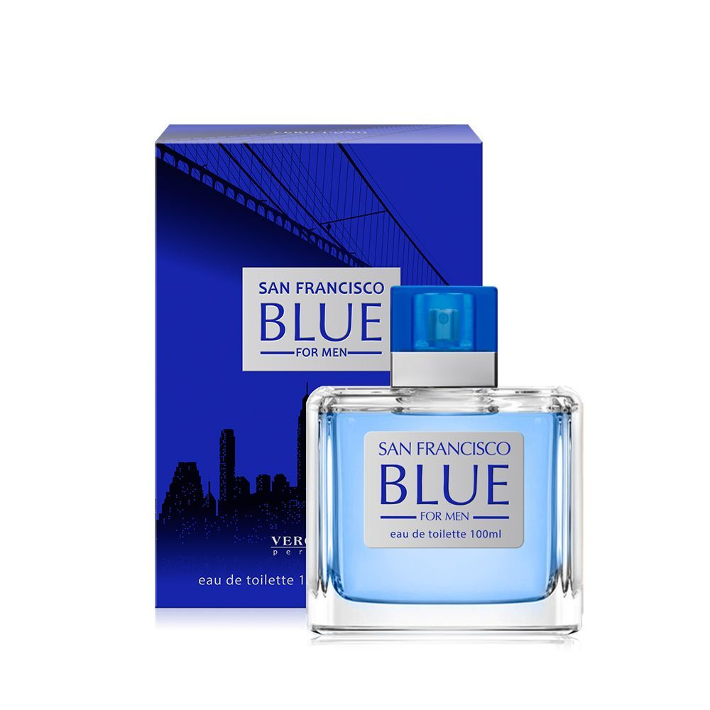 Vero Uomo Духи Туалетная вода San Francisco Blue, 100 мл. 100 мл #1