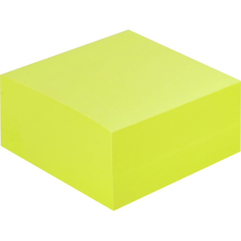 Стикеры Attache Selection куб 76х76, желтый неон 400 л #1
