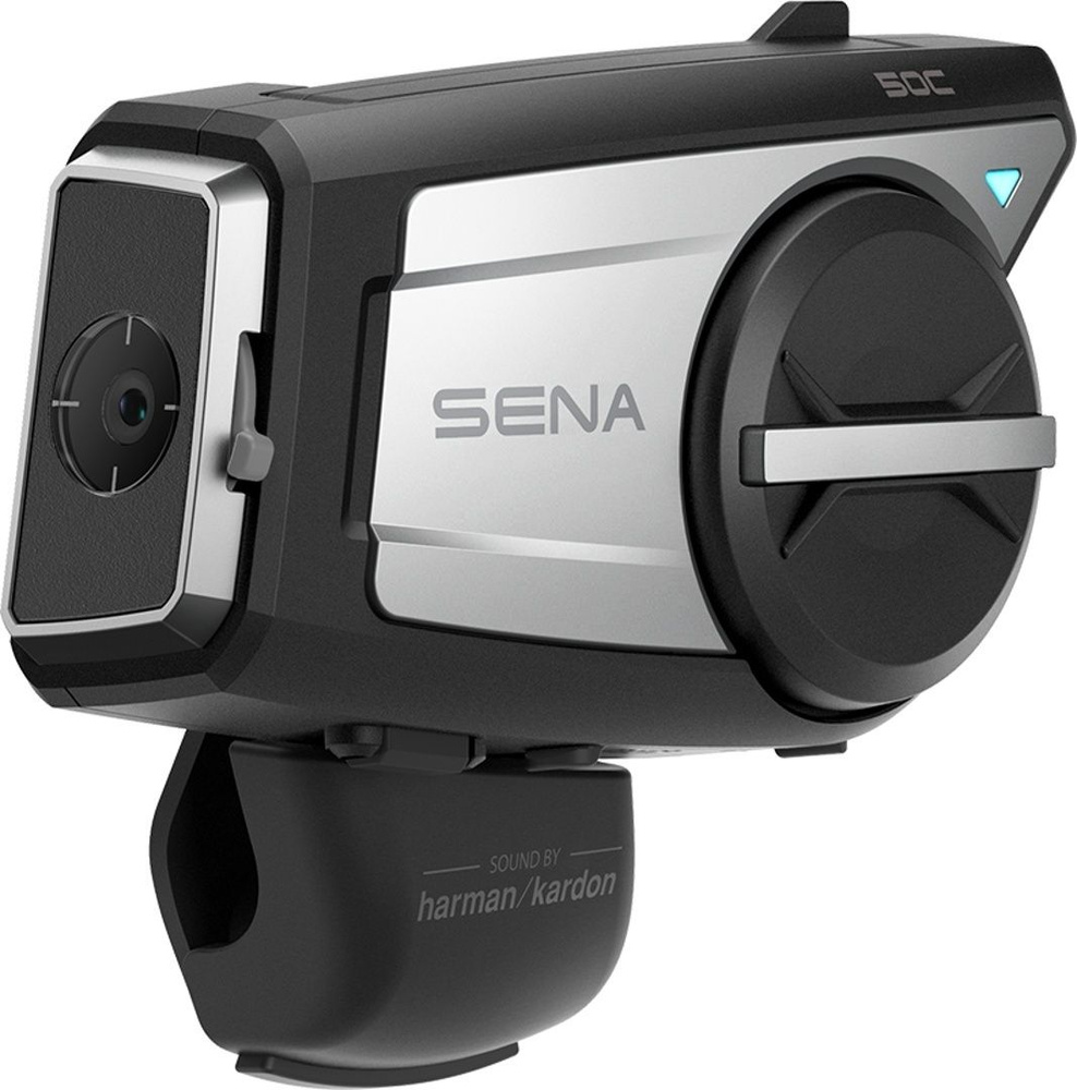 Мотогарнитура на шлем Sena 50C с 4К камерой #1
